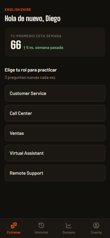 Eliges tu rol: Customer Service, Sales, Support…